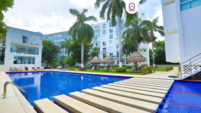 Spacious Apartment with Gym & Pool Cancun